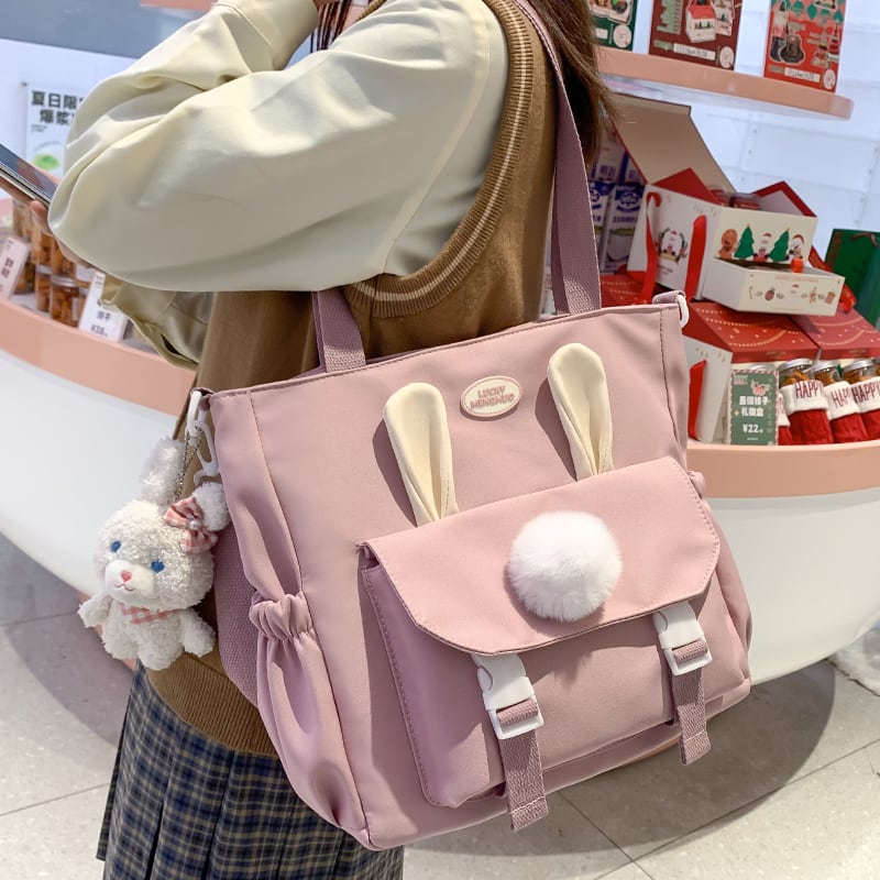 ゆめかわ♡全4カラー 2way うさ耳ショルダーバッグ bag48 | ゆめかわガール