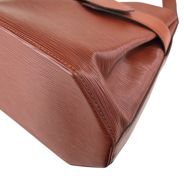 LOUIS VUITTON ルイヴィトン サックデポール エピ ショルダーバッグ ケニアブラウン レザー 巾着 vintage ヴィンテージ オールド ynifc2