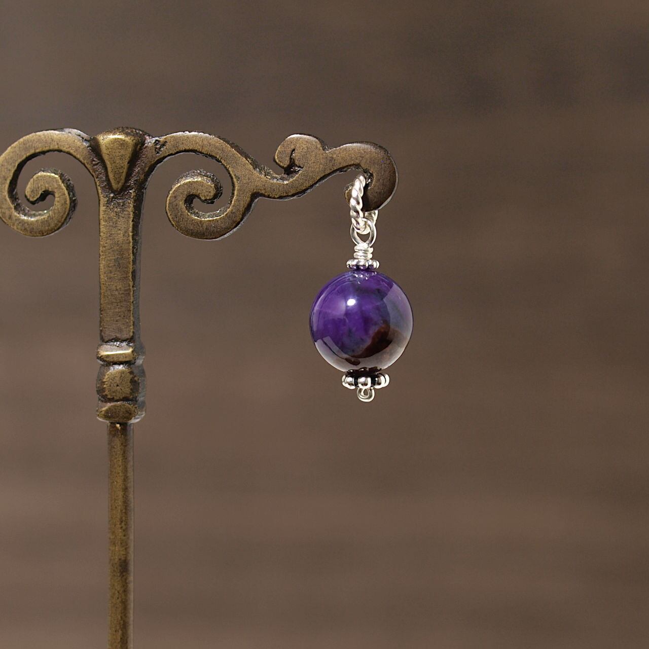 スギライト シルバー925ペンダント シルバー925スギライトペンダント