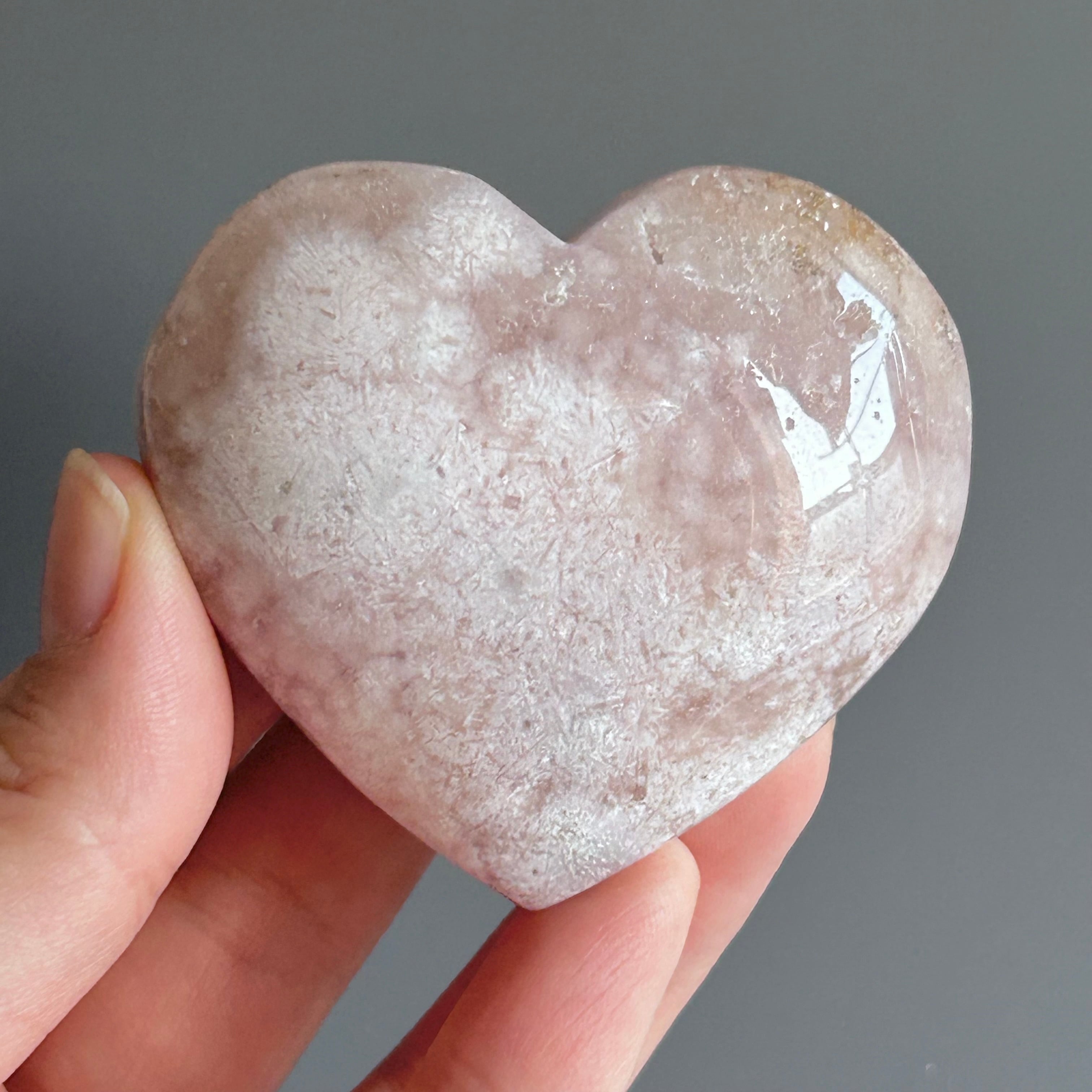 希少❣️ピンクアメジストの大きなハート 希少❣️ピンクアメジストの大きなハート