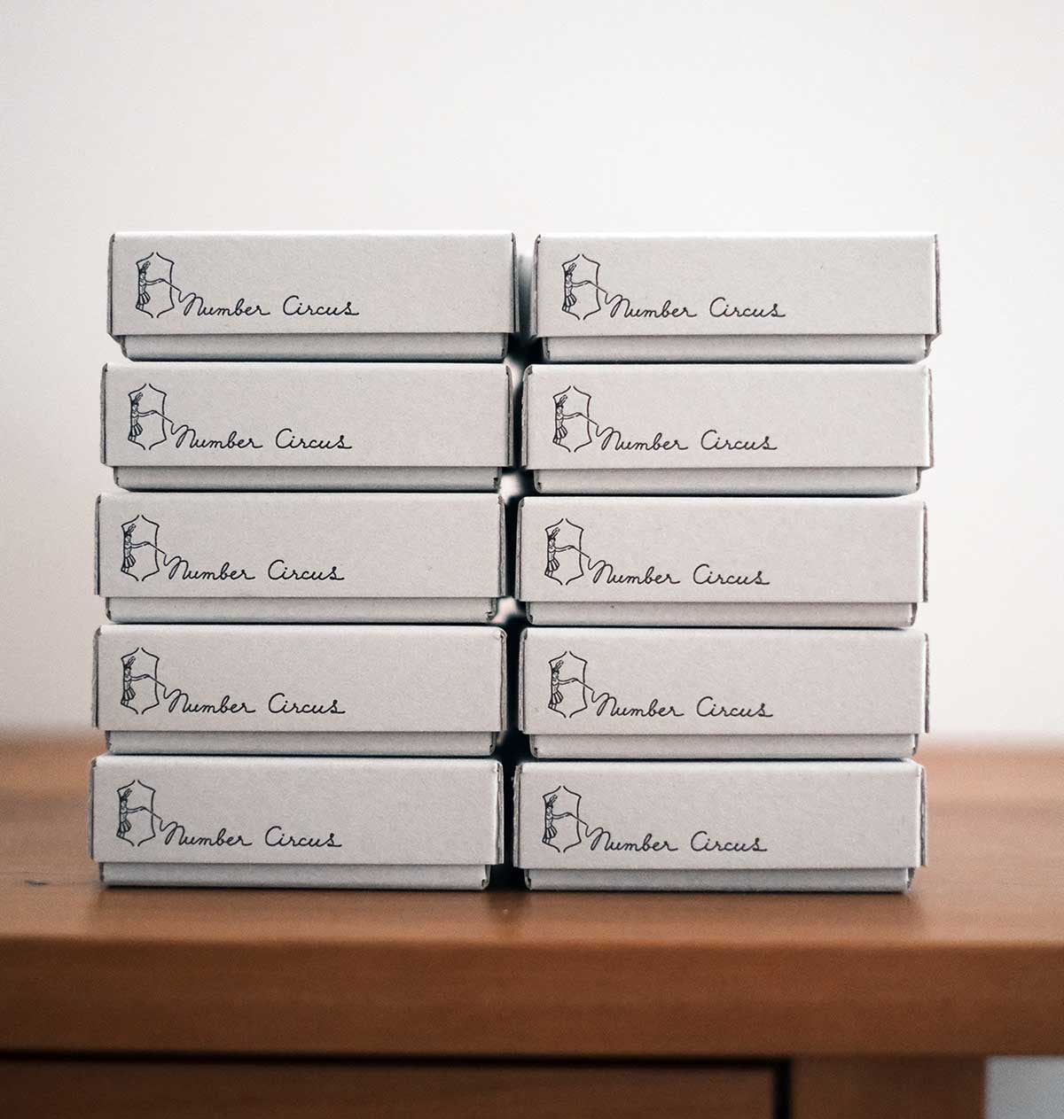 サーカス一座の数字スタンプセット | 羅久井ハナのオンラインストア