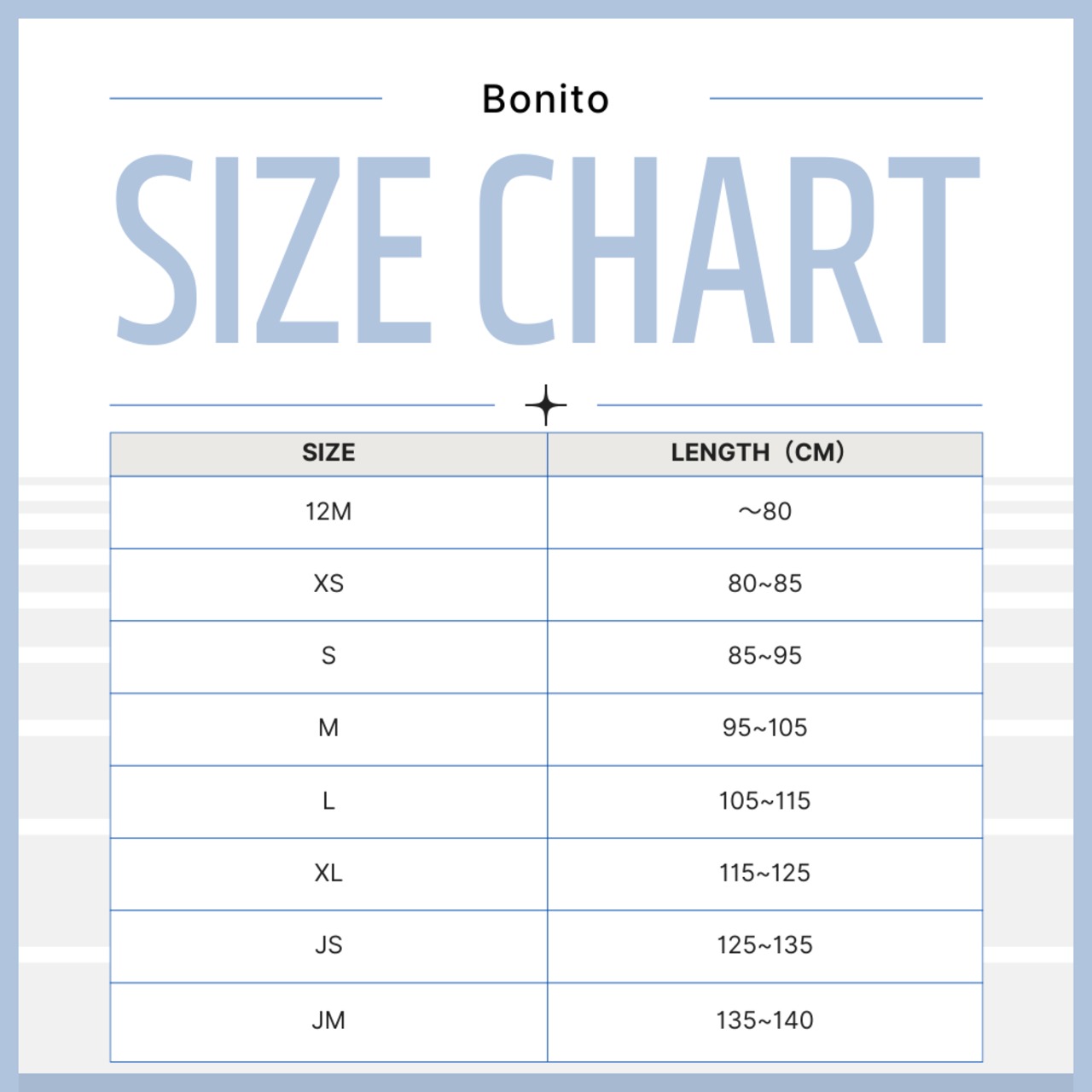 BONITO 26/SS モアストライプTシャツ