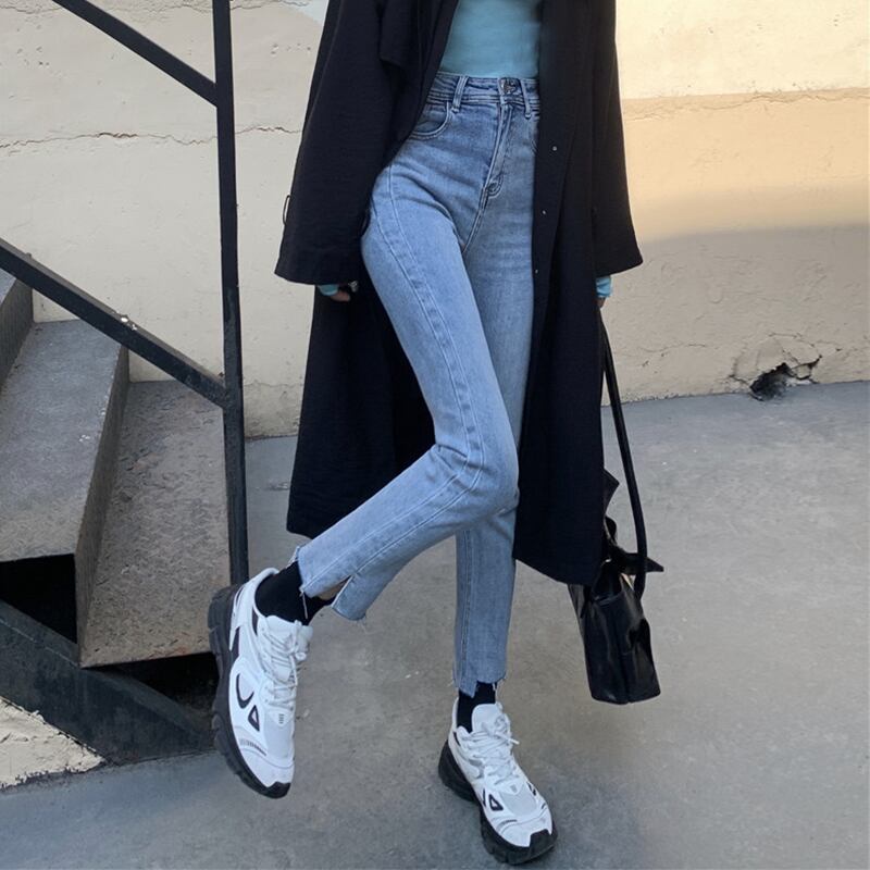 ジーンズ スプリングスリムパンツ 春物 萌量不足5508615502