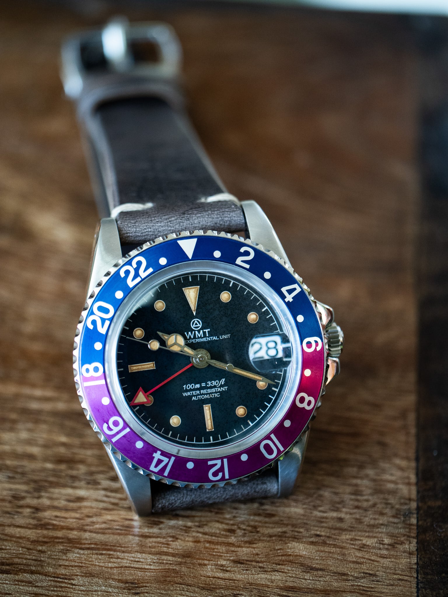 WMT Sanford MKII – Interchangeable Bezel / Fuchsia & Blueberry