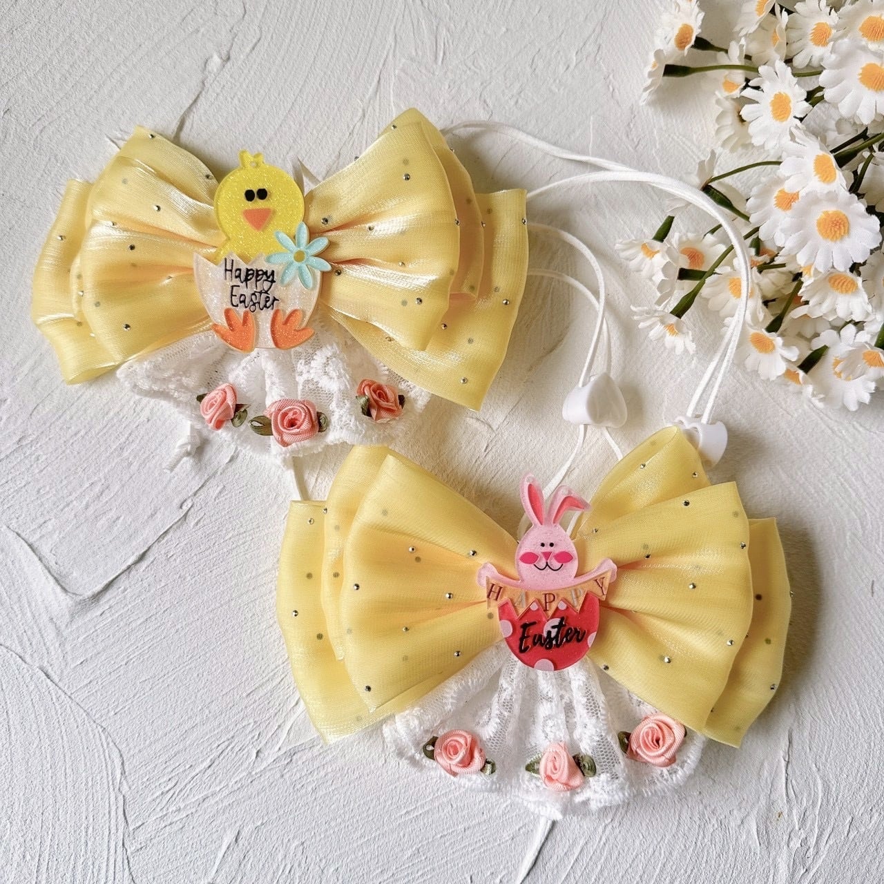 イエローリボンイースターネックバンド