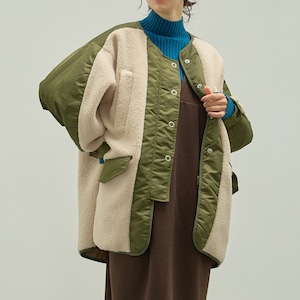 異素材Mixブルゾン / 854151