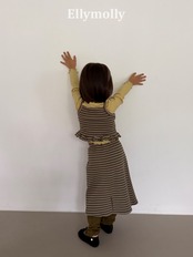 【取寄/韓国直送】Elly molly シャドーフリルタンクトップ｜秋服｜韓国子供服｜26/AT