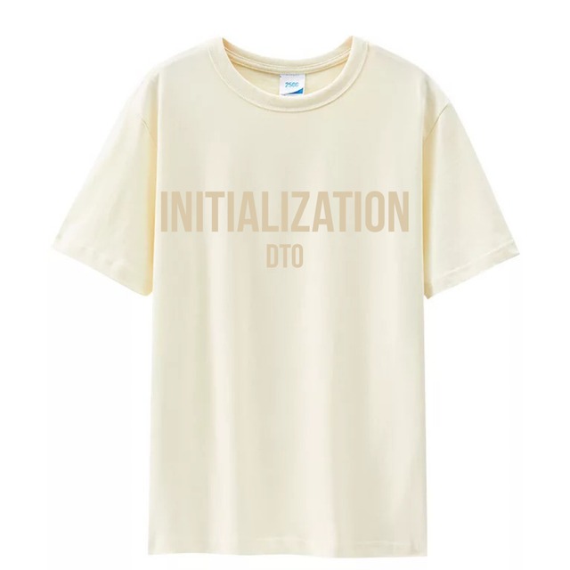 INITIALIZATION Acrylart tee 7.4oz