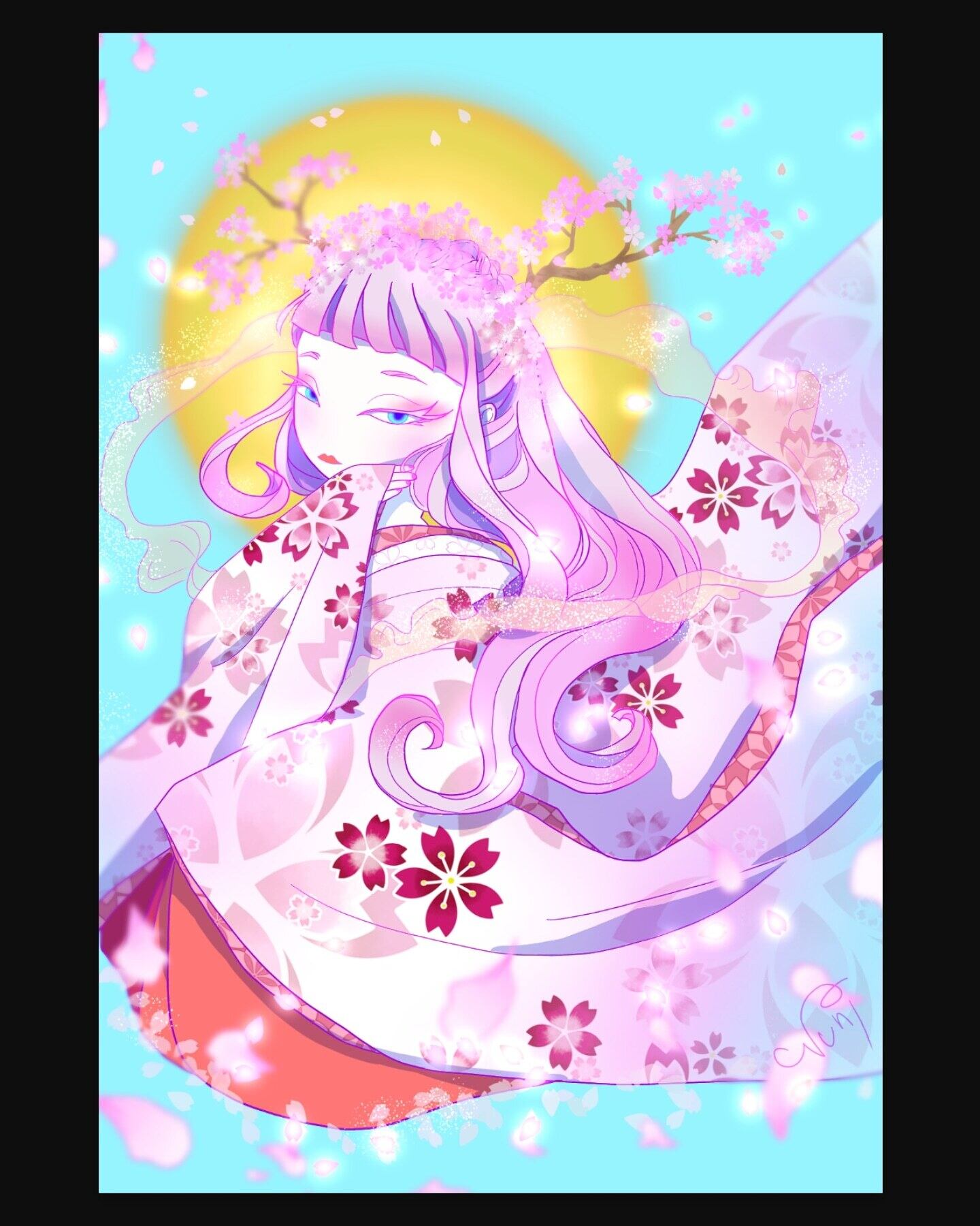 コノハナサクヤヒメ ポストカード Atelierniu