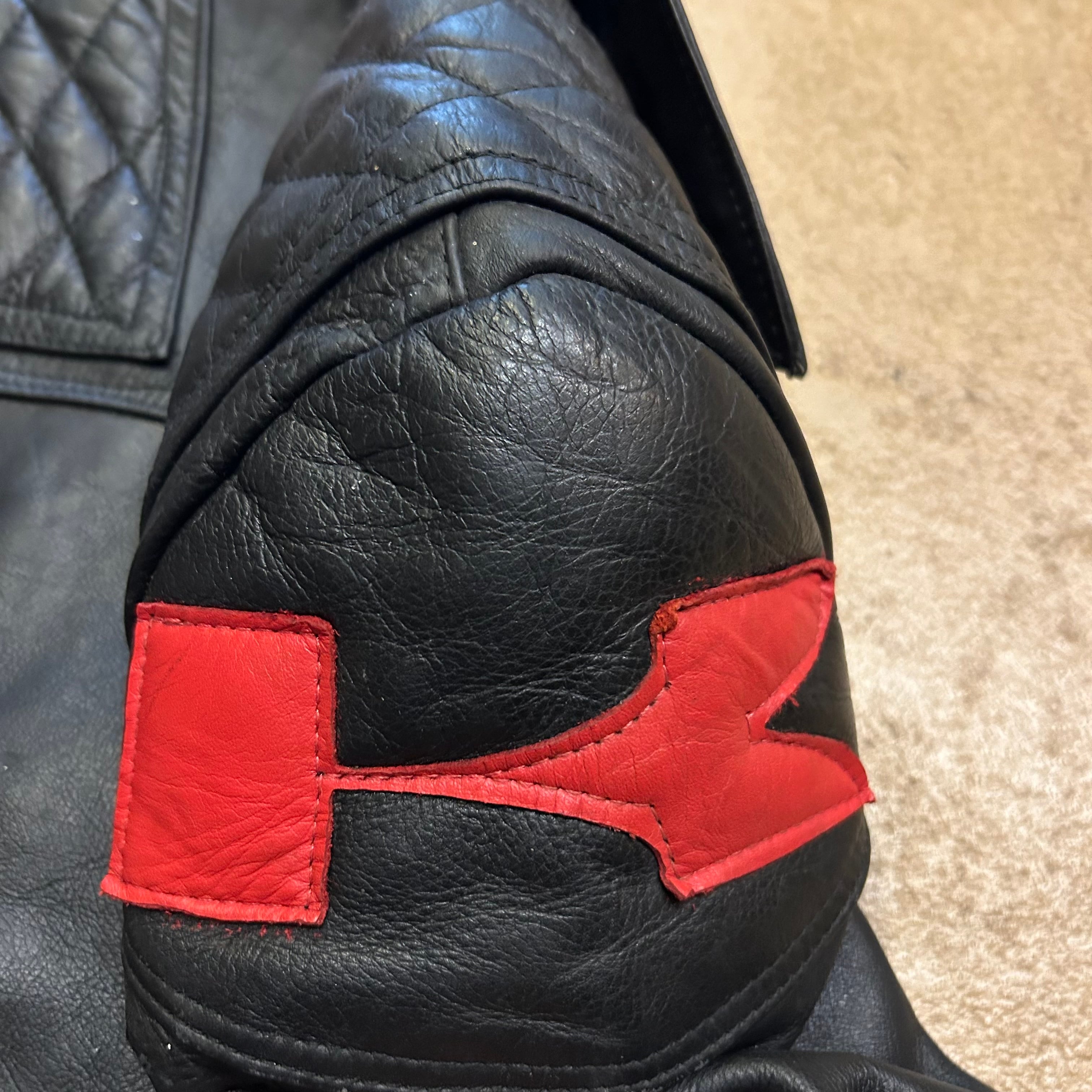 70-80s Kawasaki leather riders jacket | CIRCUS VINTAGE 70-80s Kawasaki leather riders jacket | CIRCUS VINTAGE