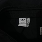 adidas アディダス 3本ライン入り ストレッチ ジャージ スカート M /黒 ブラック/スポーツ