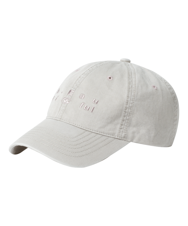 [SAN SAN GEAR] SAN SAN X b.E WASHED BALL CAP [LIGHT GREY] 正規品 韓国ブランド 韓国通販 韓国代行 韓国ファッション sansan san san サンサンギア
