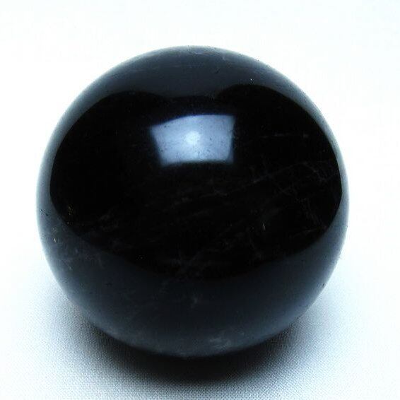 モリオン 黒水晶 丸玉 62mm 一点物 151-9509