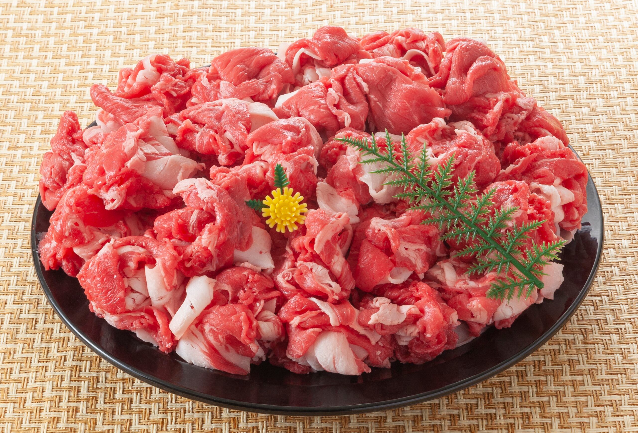 九州産黒毛和牛 切り落とし 1kg（500g×2p） | MeatPlus