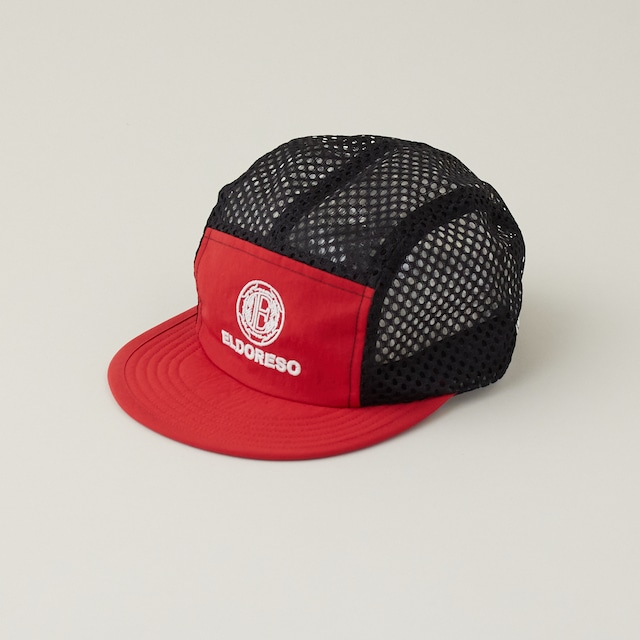 ELDORESO(エルドレッソ) Emblem Mesh Cap(Red) メンズ レディース  ランニングキャップ