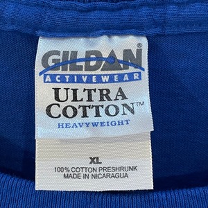 【GILDAN】企業系 造船所 Tシャツ ワンポイントロゴ XL ビッグサイズ US古着 アメリカ古着