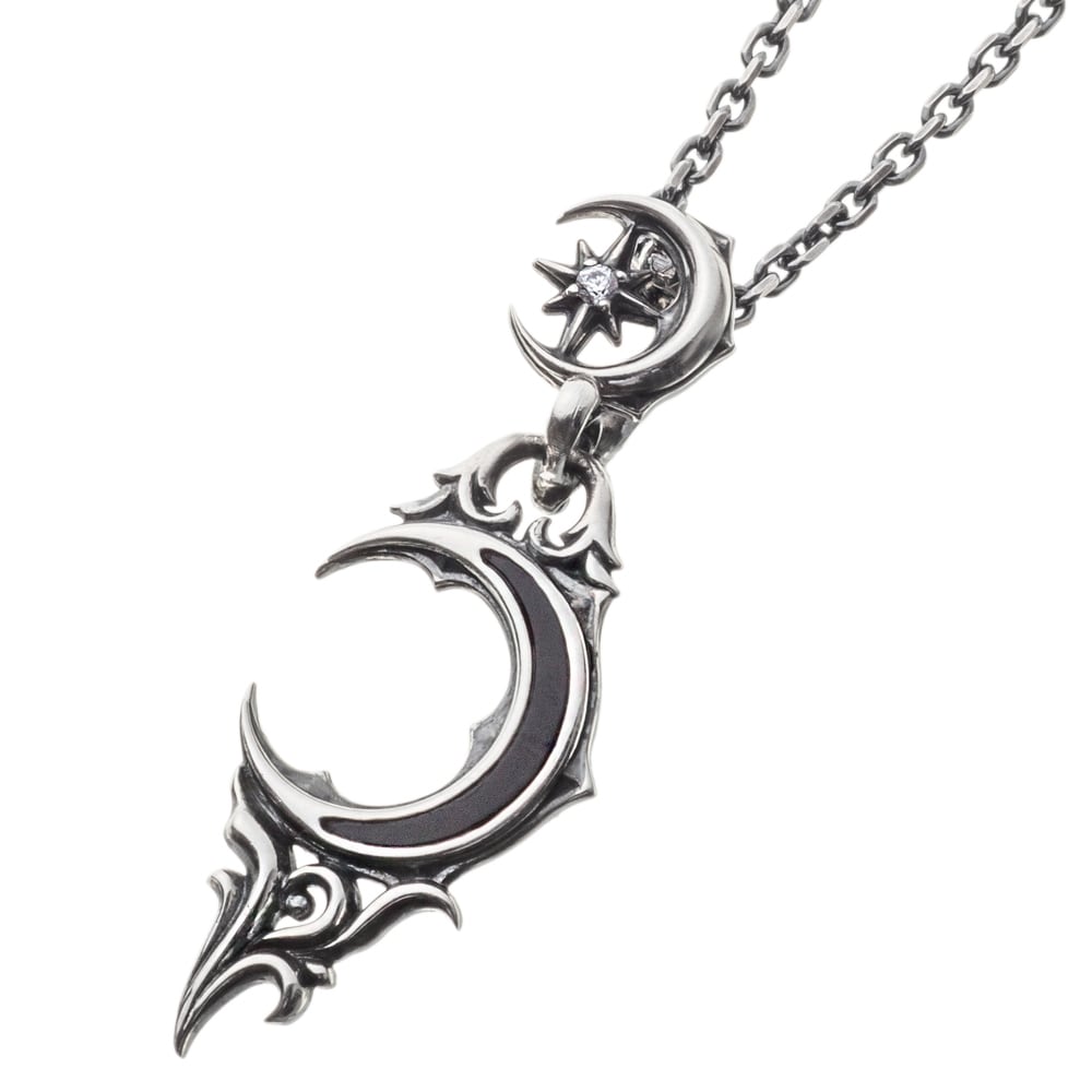 ニュームーンハートペンダント AKP0159 New Moon Heart Pendant
