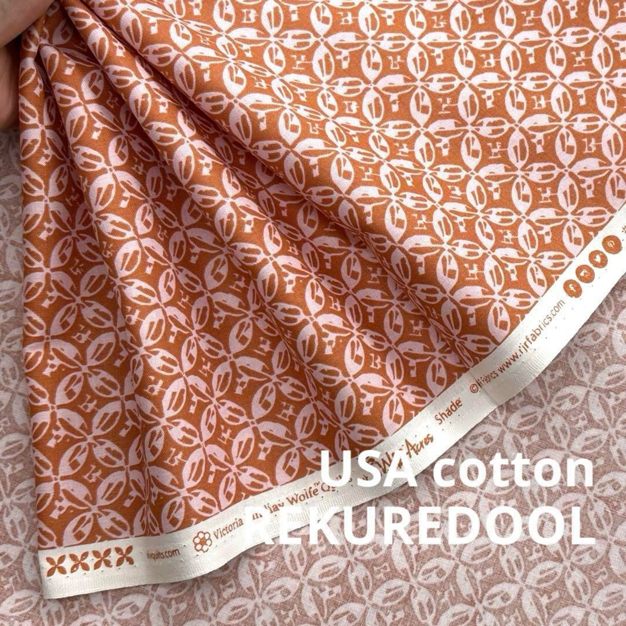 TB587◆2m◆SM◆綿100%USAコットン生地◆柄物