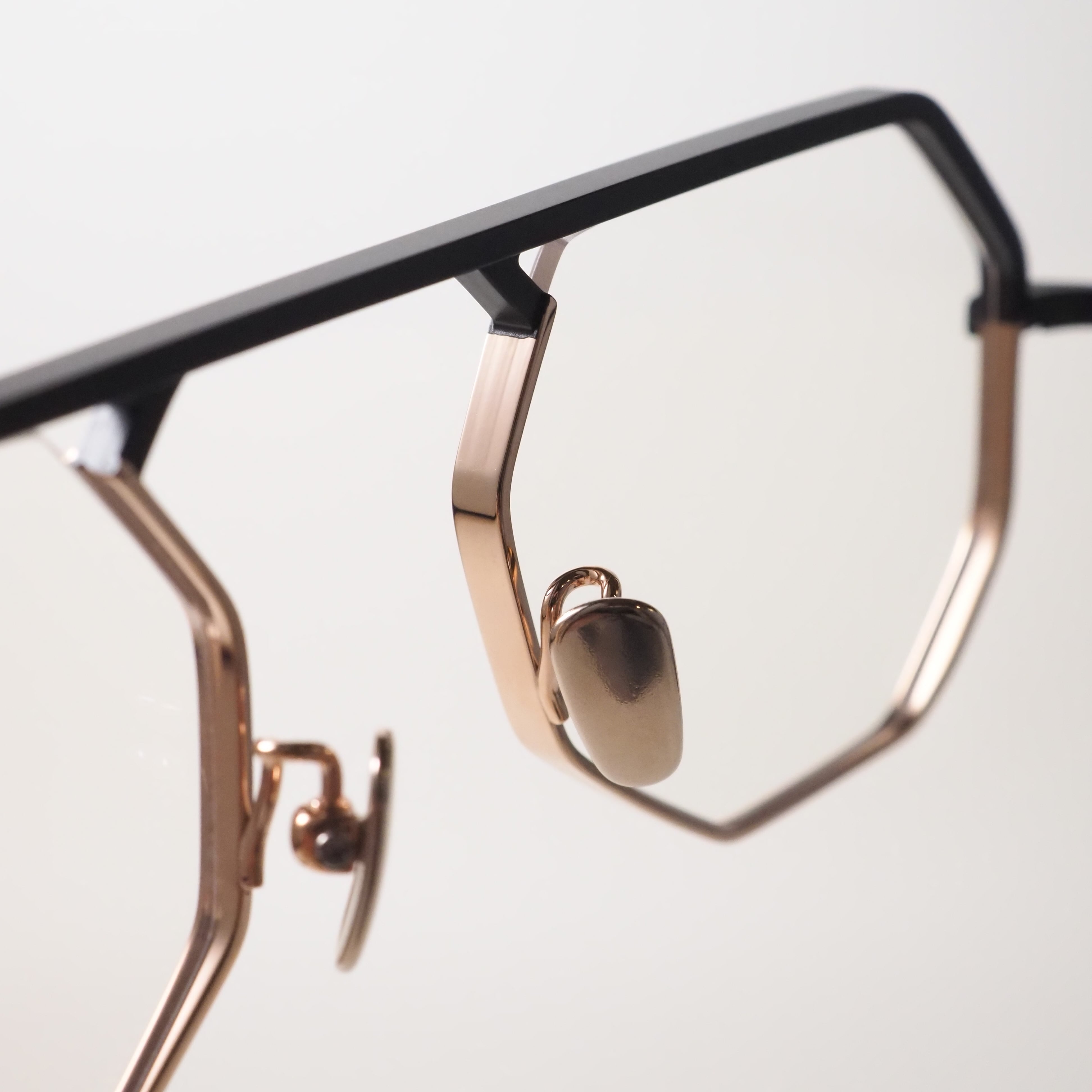 YA-043 col.03 black matte / gold【YOSHINORI AOYAMA】 | downtownshop
