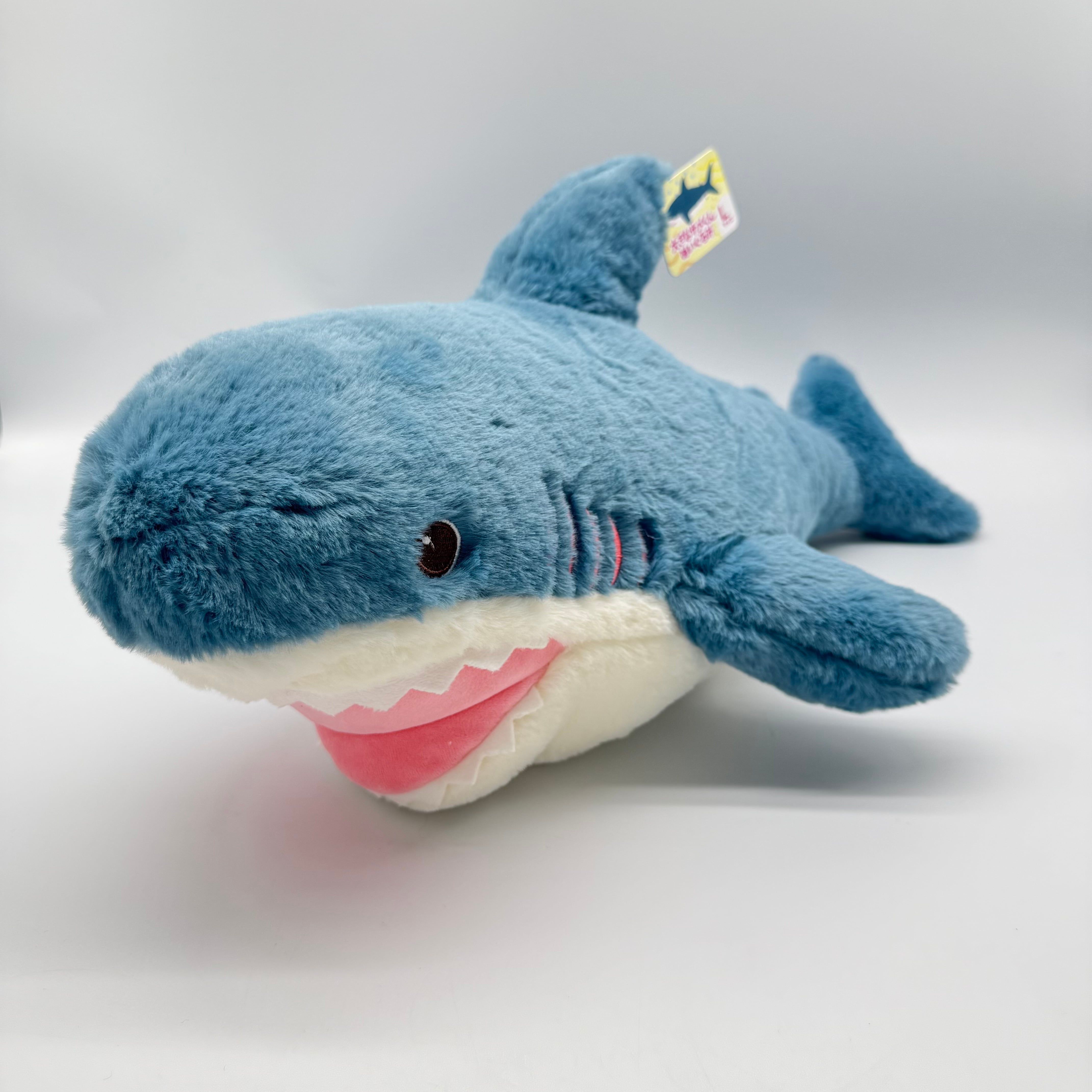 自作ぬいぐるみ・ダウナーなサメくん 自作ぬいぐるみ・ダウナーなサメくん 大きなサメくんぬいぐるみ（L