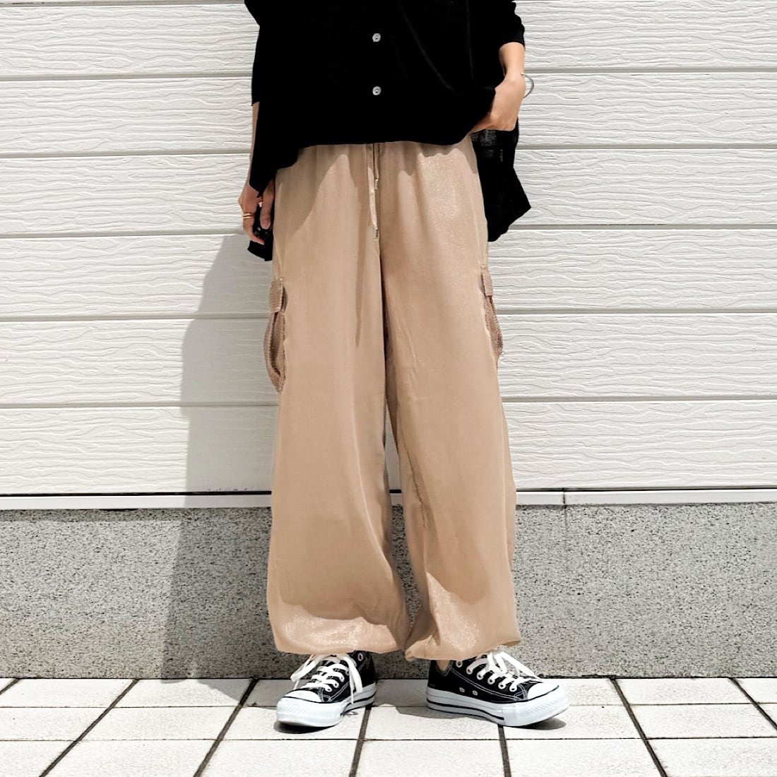 【WEB限定アイテム】シアーカーゴパンツ