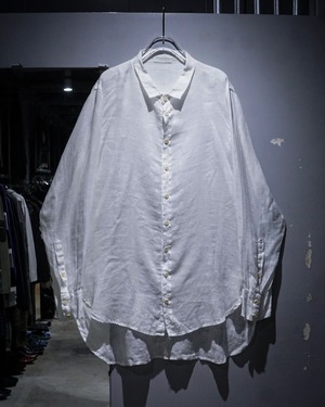 【add (C) vintage】90's “C.P. SHADES” Vintage Loose L/S Linen Shirt
