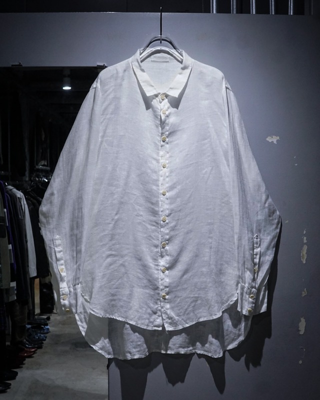 【add (C) vintage】90's “C.P. SHADES” Vintage Loose L/S Linen Shirt