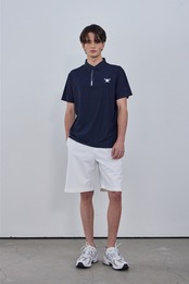 GOXO ゴーエックスオー コンフォートフィットエアカラーTシャツ ネイビー