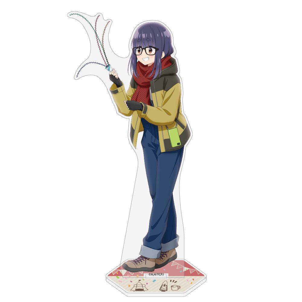 『ゆるキャン△ SEASON3』 描き下ろし 大垣千明 アクリルスタンド(大) バースデーキャンプVer.