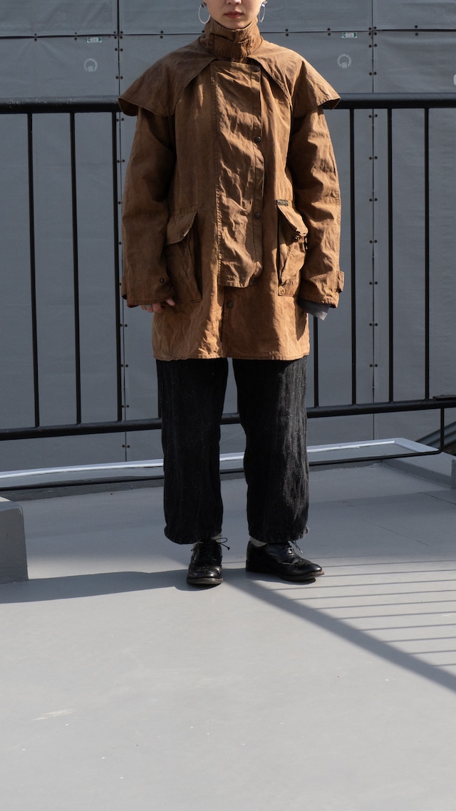 "DRIZA-BONES" '90s vintage Oiled riding coat