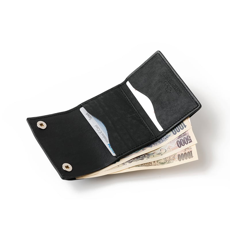 ブッテロエンベロープミニウォレット（Envelope Mini Wallet BLK
