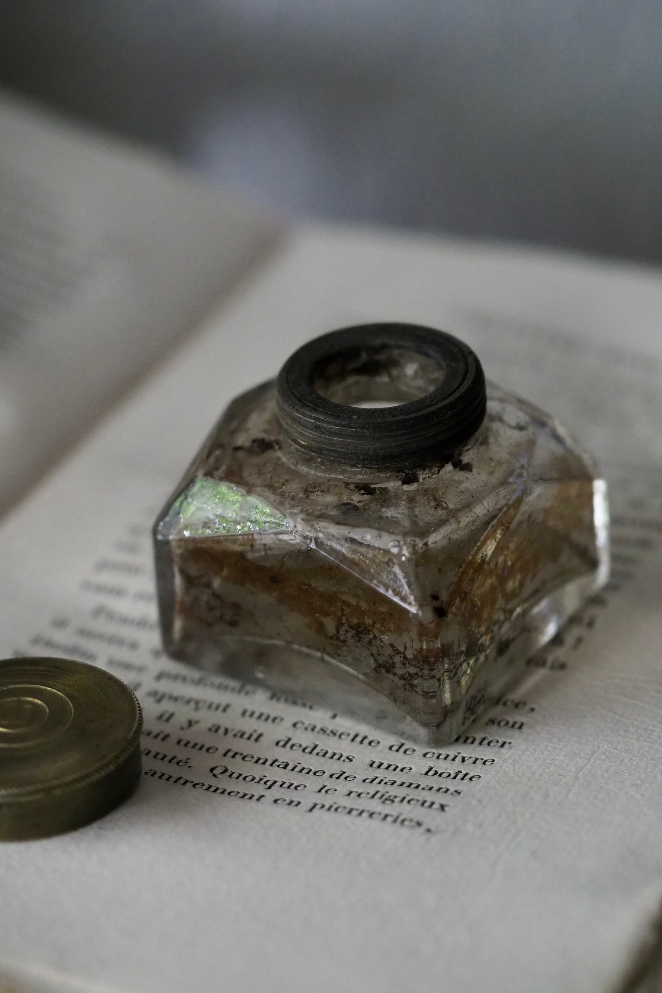 アンティークインクボトル-antique ink bottle | アンティーク