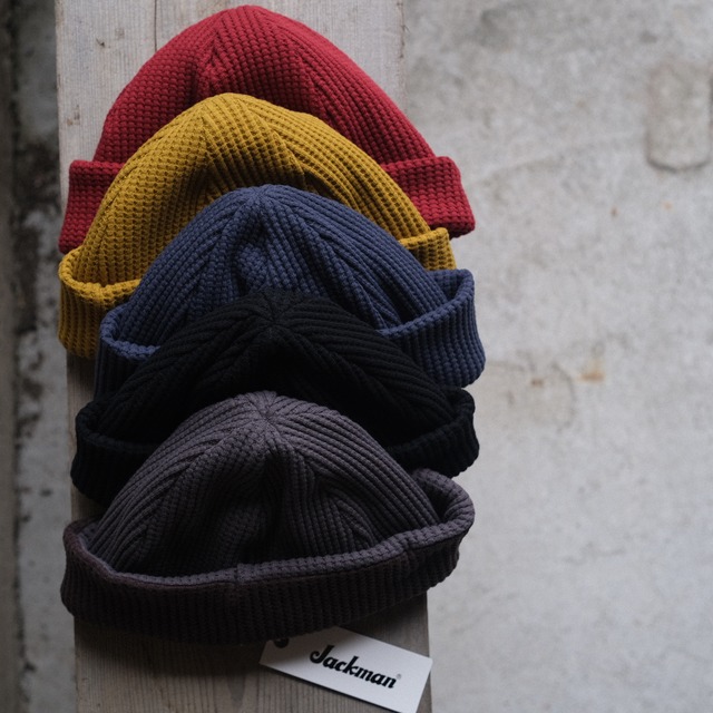 【Jackman】Waffle Knit Cap