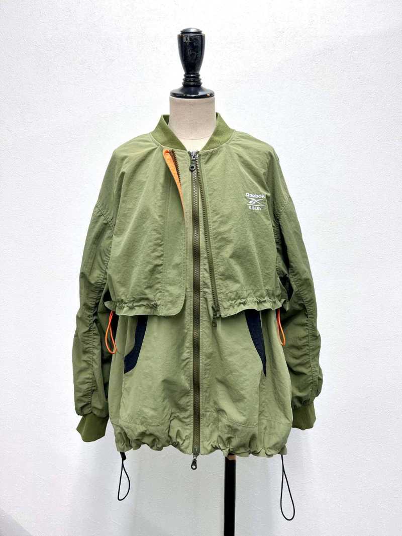 Reebok×RISLAY】レイヤードMA-1 | MIEL select shop