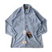 Deadstock　デッドストック　H.W CARTER&SONS シャンブレーシャツ　長袖　M　USA製　メンズ　ワーク　ハンティング　アウトドア 商品写真1