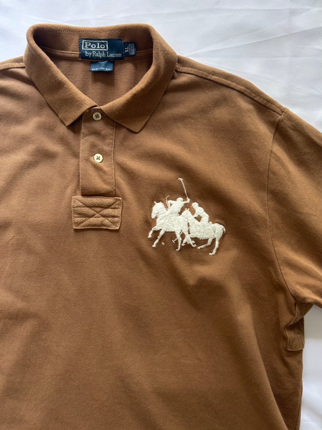 2000s Polo Ralph Lauren ビッグポニーロゴ 鹿の子ポロシャツ | Rivulet