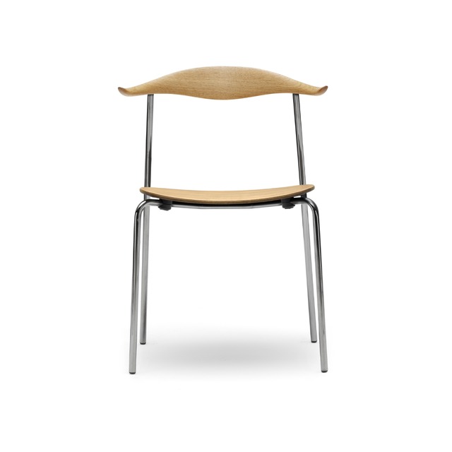 【CH88T】オーク／オイル／CARL HANSEN & SON／座面オーク／スチール脚／ダイニングチェア