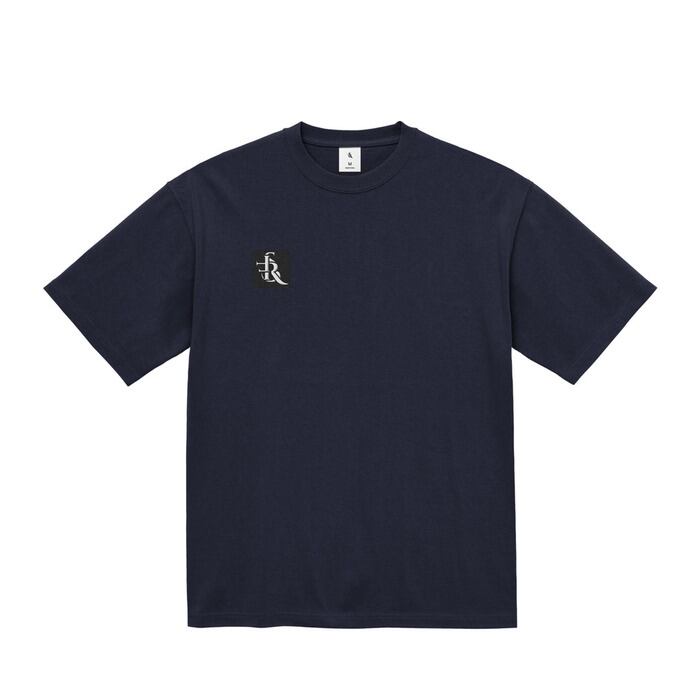 a machine ネイビー 刺繍ロゴ Tシャツ ねこドリル刺繍Tシャツ（ネイビー） | PAY ID