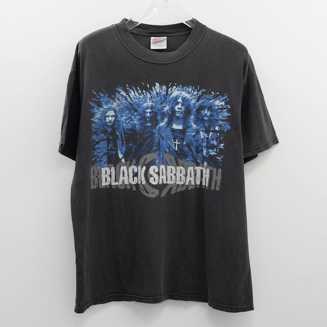 Black Sabbath " Member Photo Black/Blue " Hanes L【A7-8】