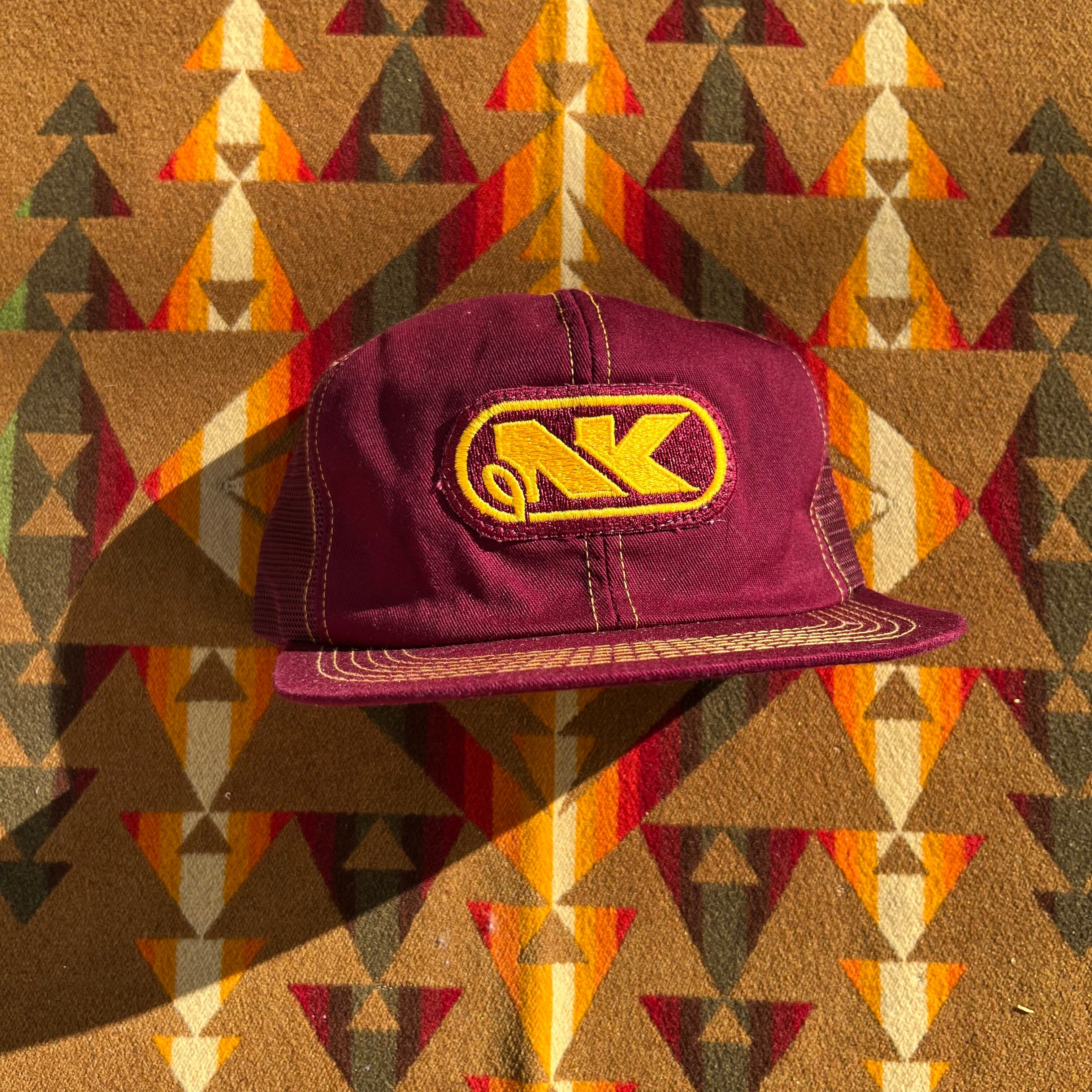 1970's Deadstock K-Products,INC "NK" Mesh Cap Trucker Hat