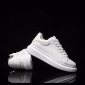 -5cmUP- highsole sneakers white