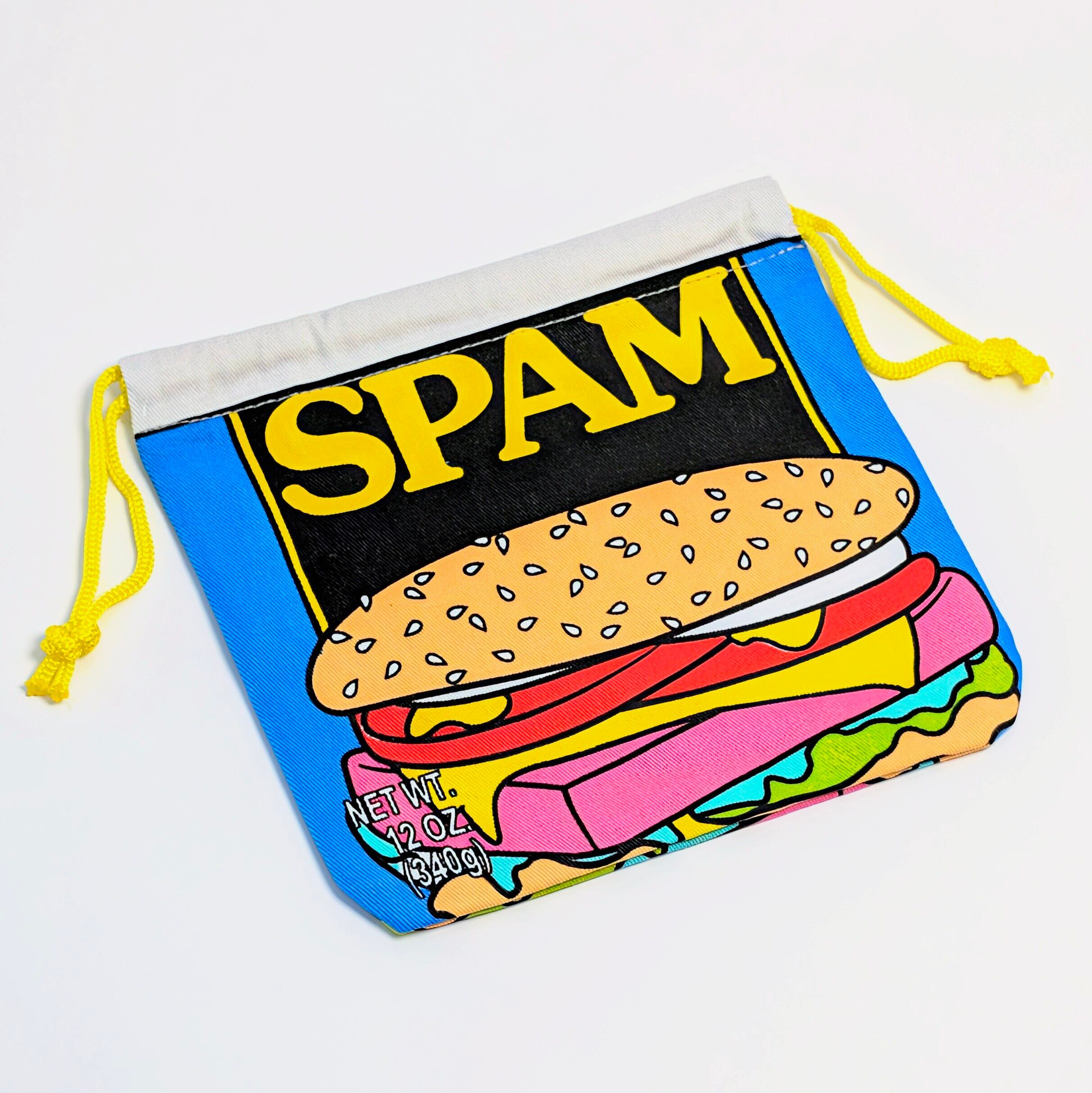 ✨️可愛すぎて何枚も欲しい♡✨️アメリカンキャラクターPURSE 【 SPAM ( スパム )  】巾着袋〚アメリカン雑貨 アメトイ〛