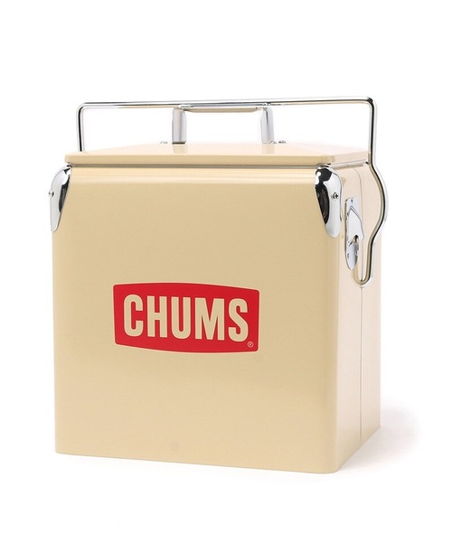 ★50%OFF【CHUMS チャムス】スチールクーラーボックス 12L ベージュ