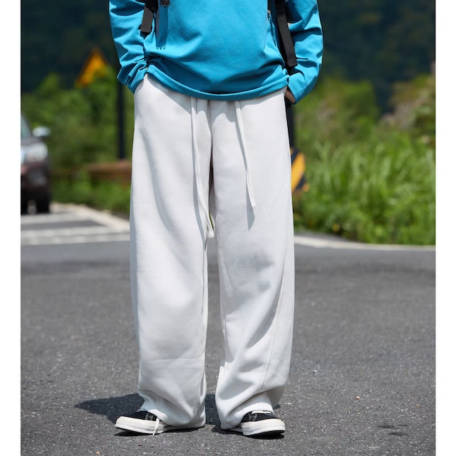 ドローストリングスウェットパンツ