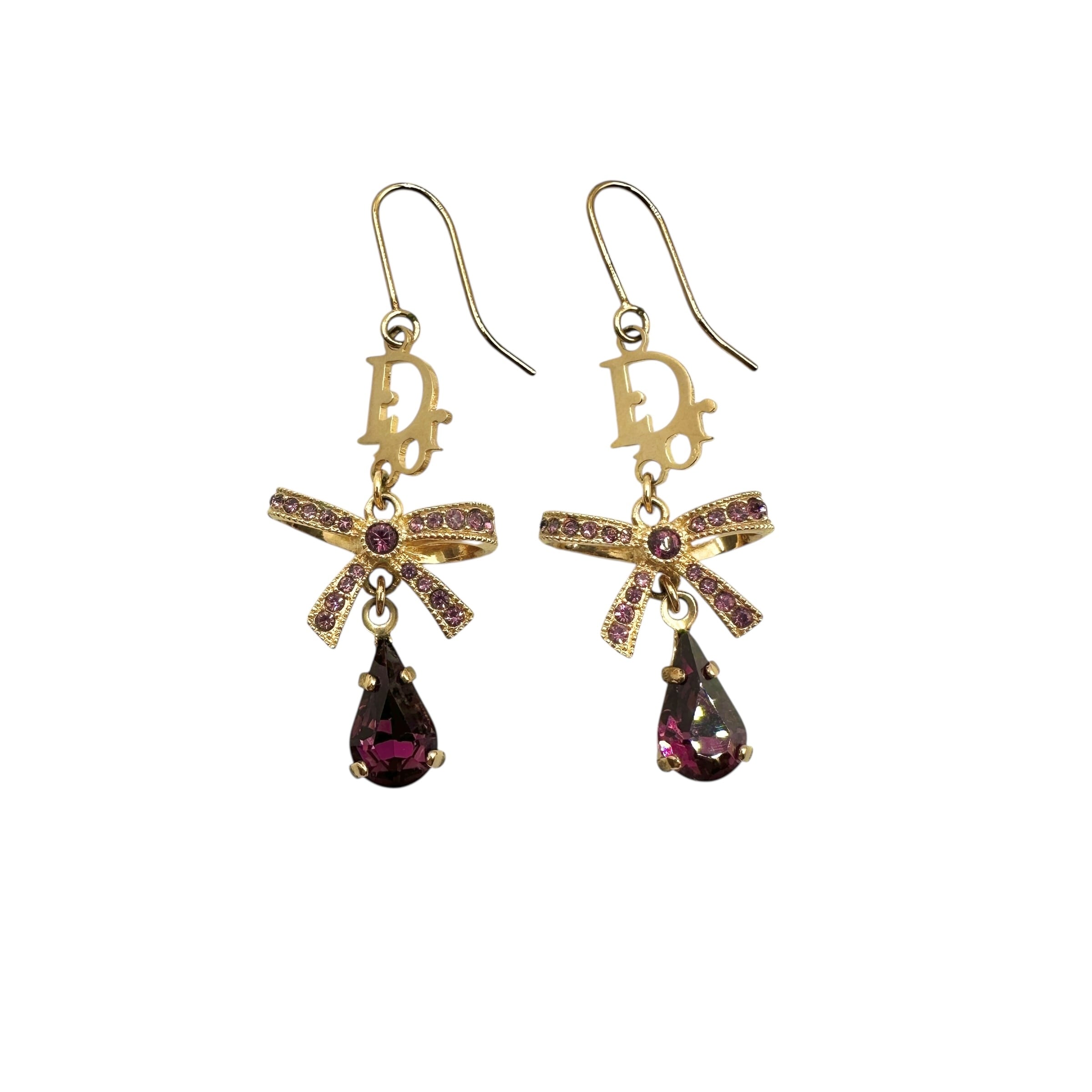 Christian Dior ディオール ピアス リボンモチーフ 20468-202505 | rean