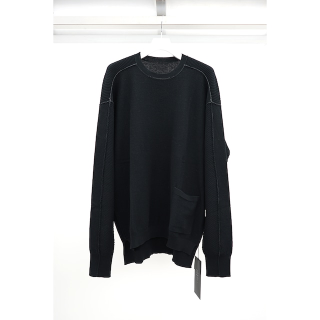 [The Viridi-anne] (ザヴィリディアン) VI-3731-07 14G MIX YARN L/S SWEATER