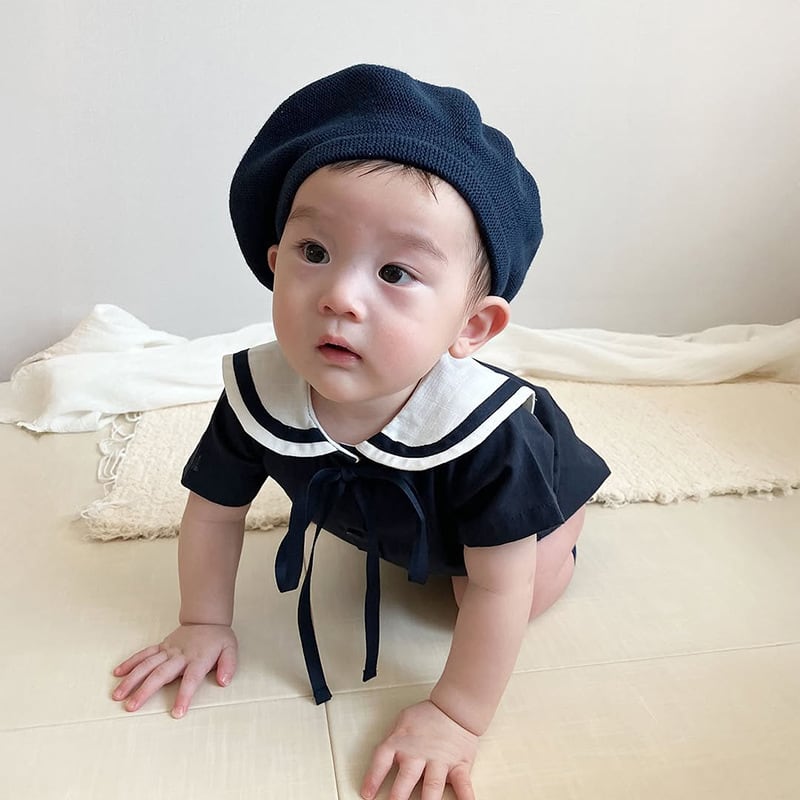 BABY】夏新作 セーラーロンパース | Dreambaby