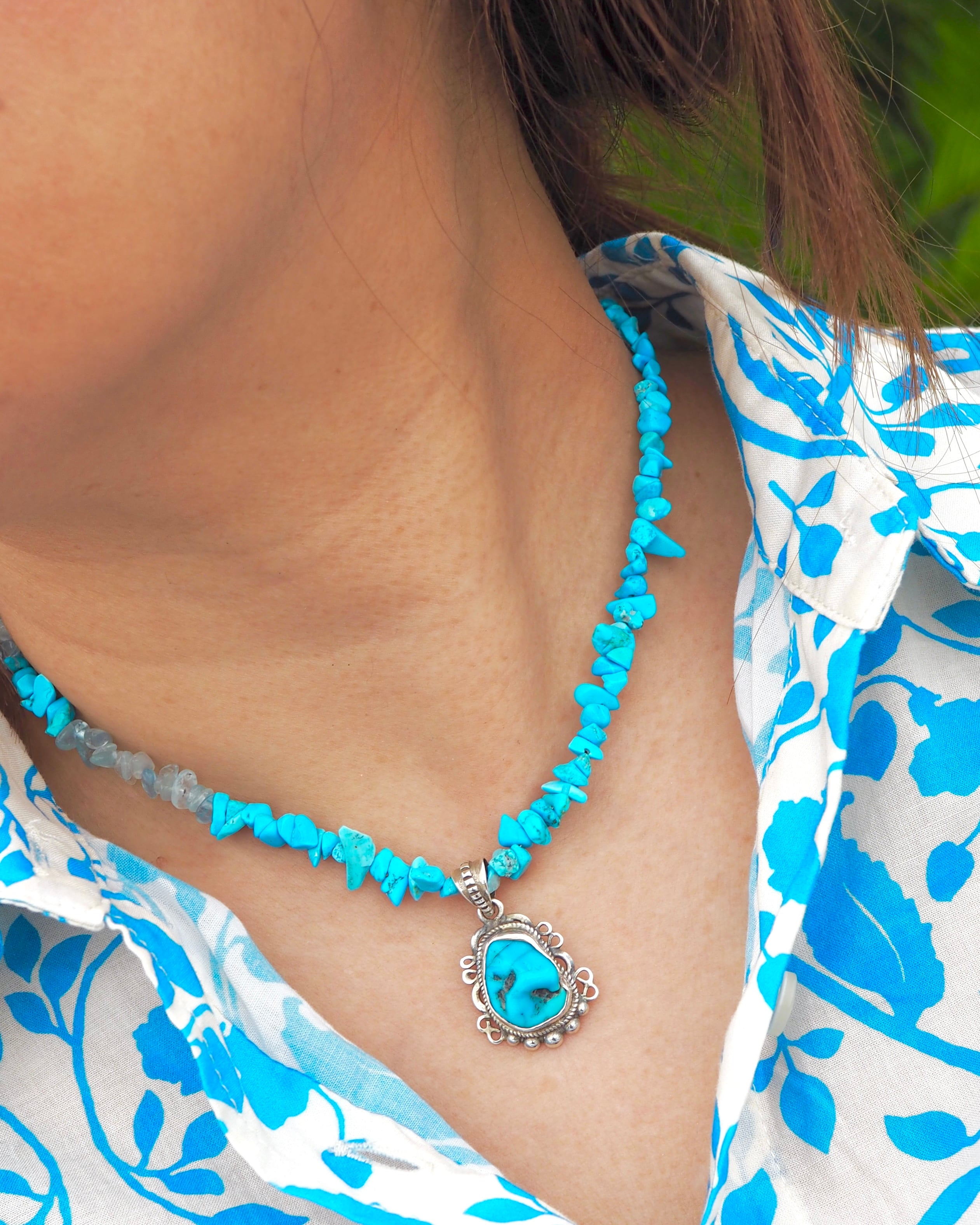 Lanikai Sea Stone Necklace