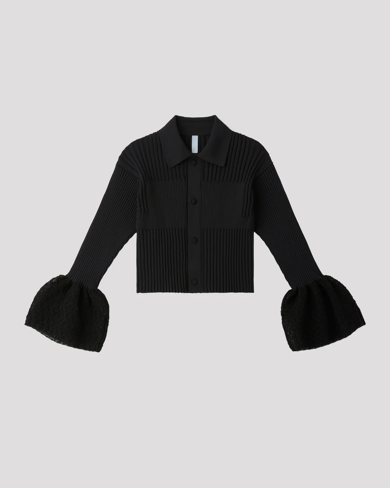 CFCL FLUTED ORNAMENT CROPPED SHIRTカーディガン CFCL】FLUTED ORNAMENT CROPPED SHIRT CARDIGAN | idealclasse