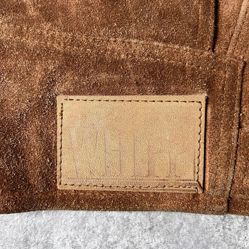 80s WHIPP 本革 スエード レザー トラッカー ジャケット M / 80年代